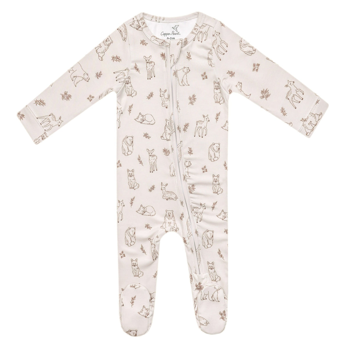 Zip-Up Footie Pajama - Dylan