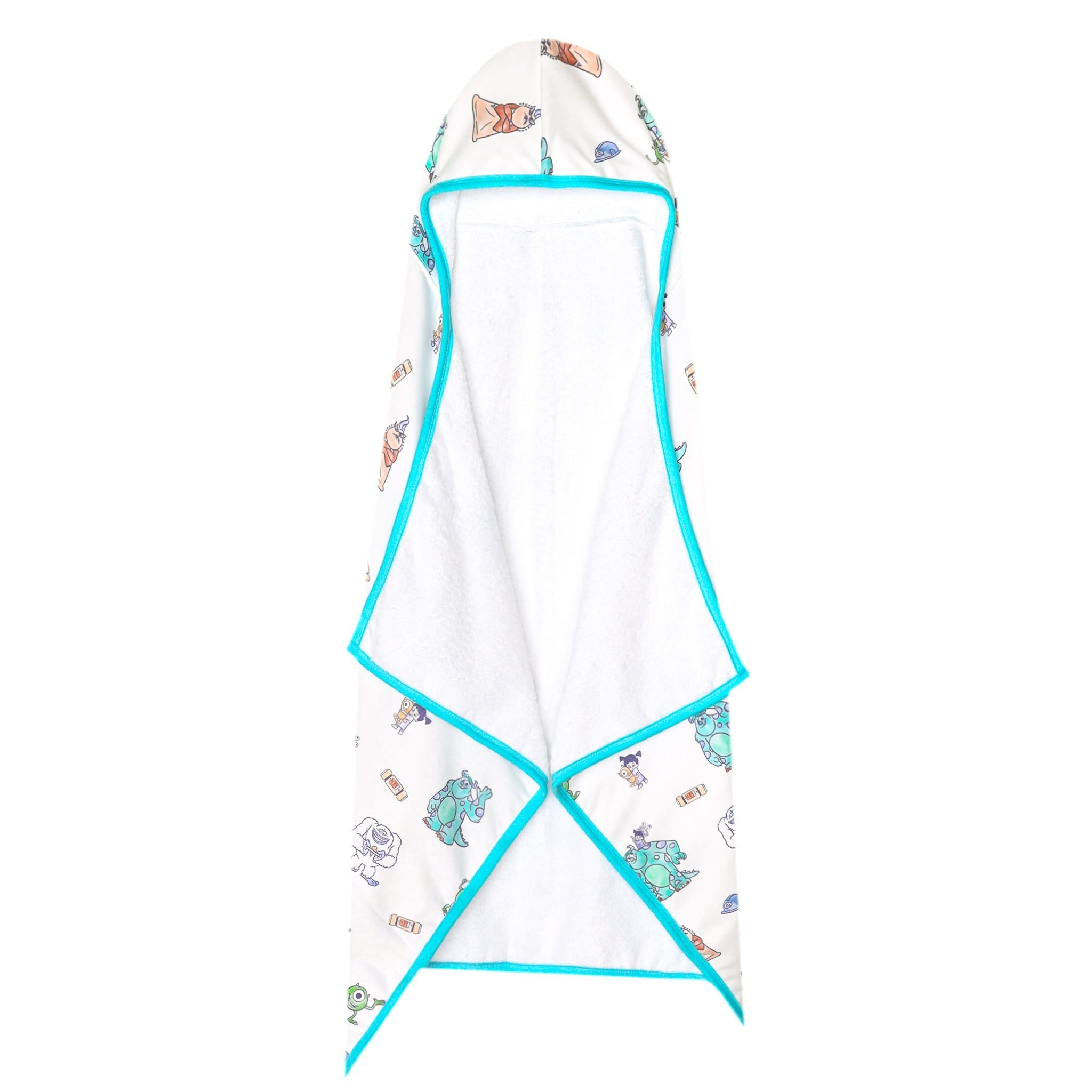 Premium Big Kid Hooded Towel - Monsters, Inc. Friends
