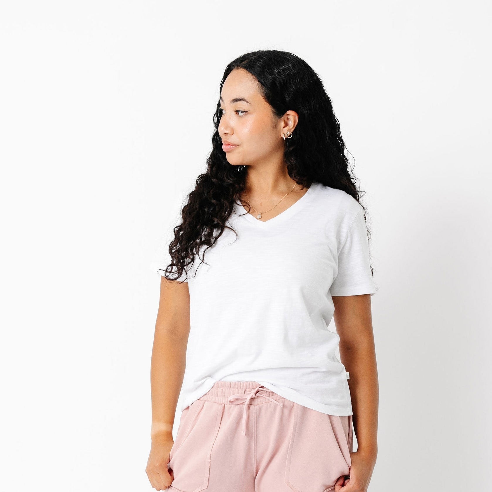 Women's Cotton Tee - Dove