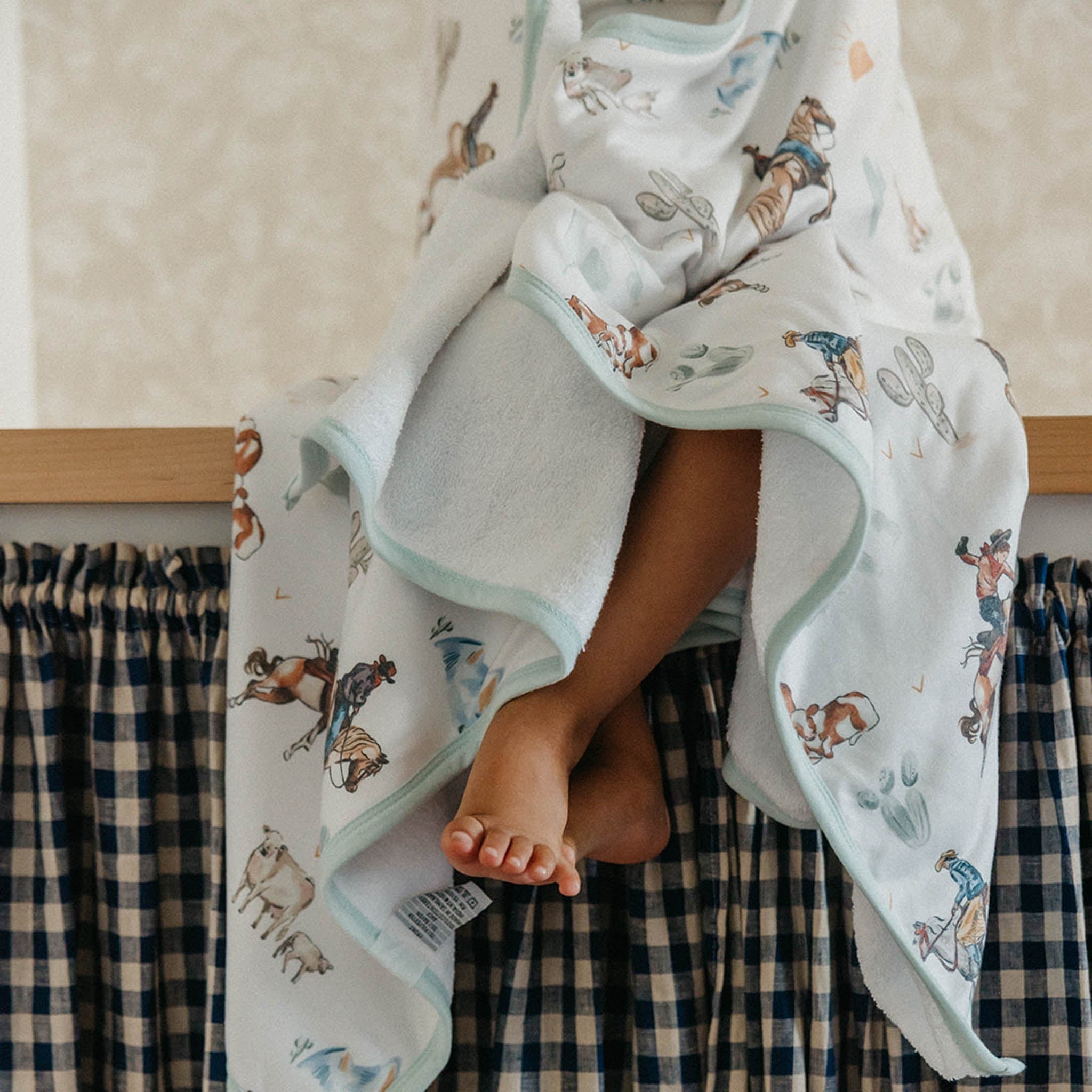 Premium Big Kid Hooded Towel - Boone