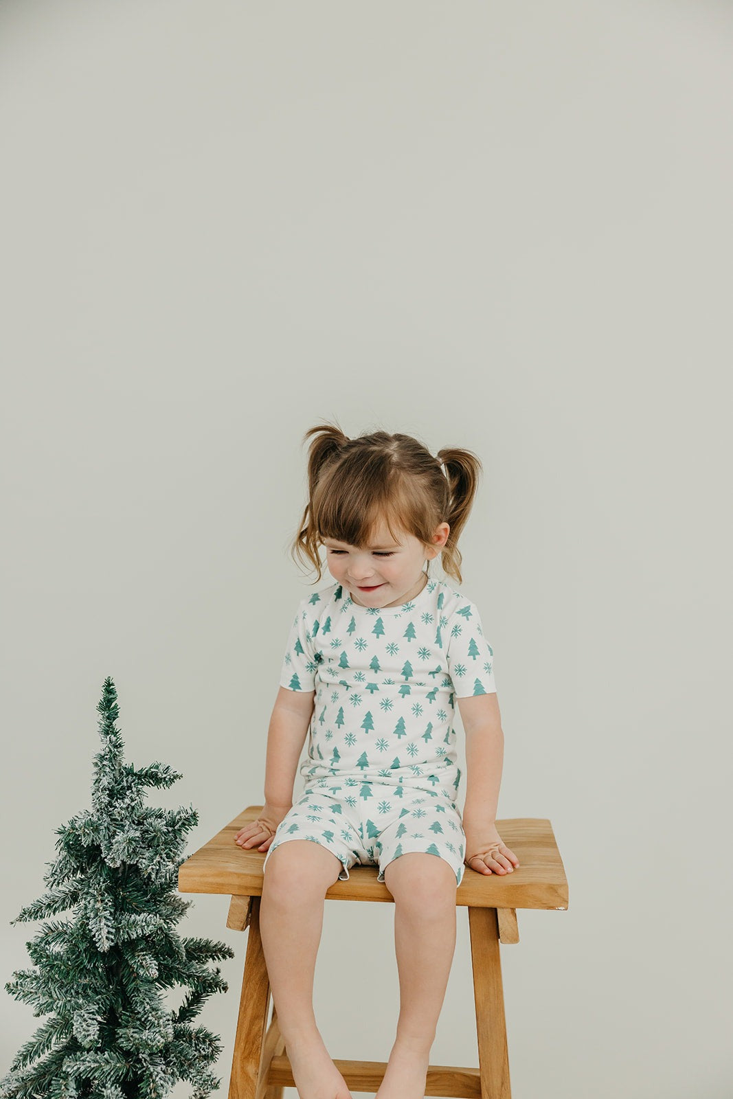 2pc Short Sleeve Pajama Set - Alps