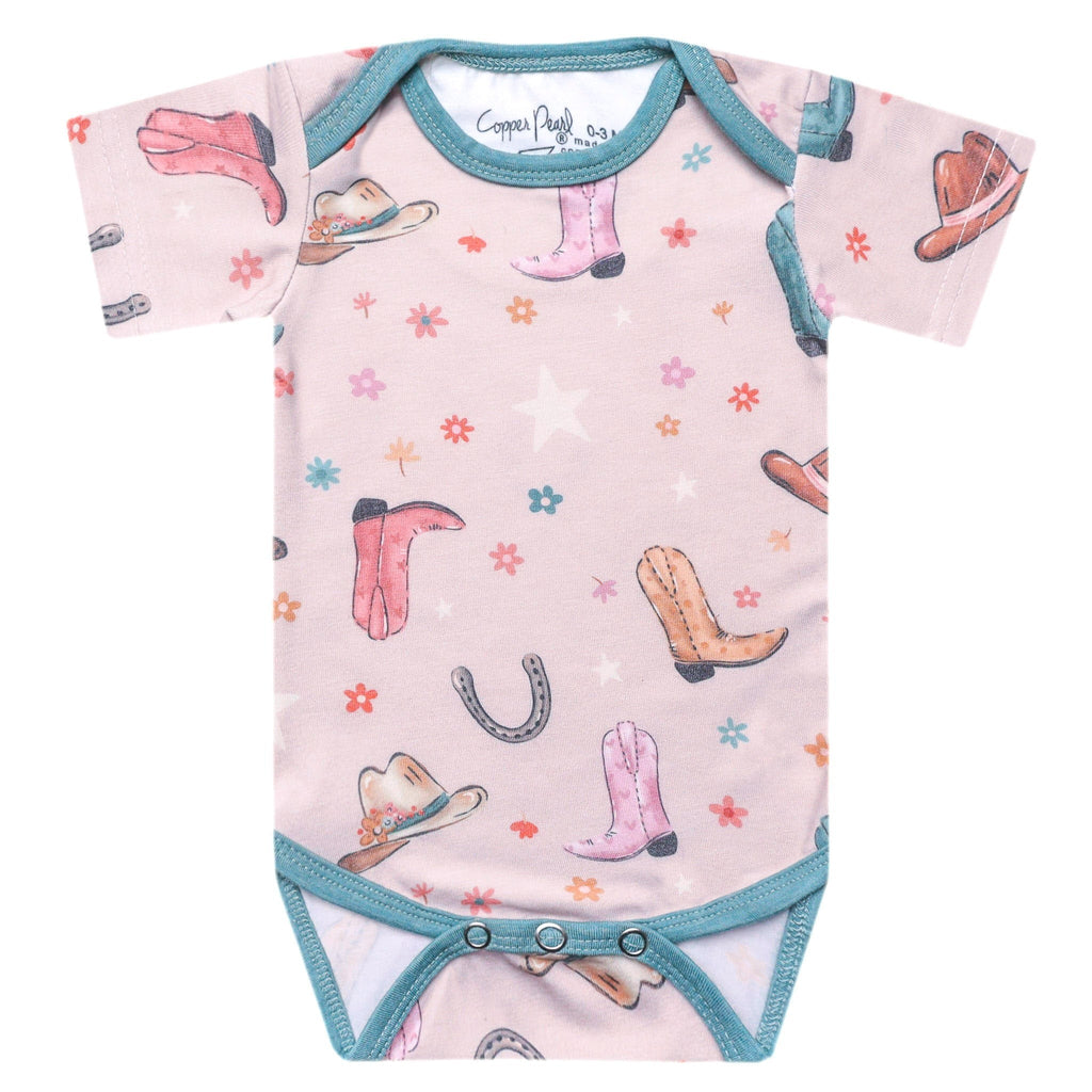 Short Sleeve Bodysuit - Cheyenne
