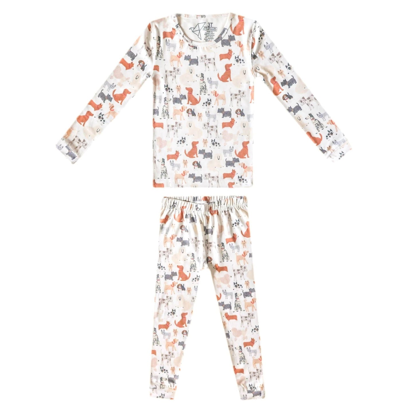 2pc Long Sleeve Pajama Set - Rufus