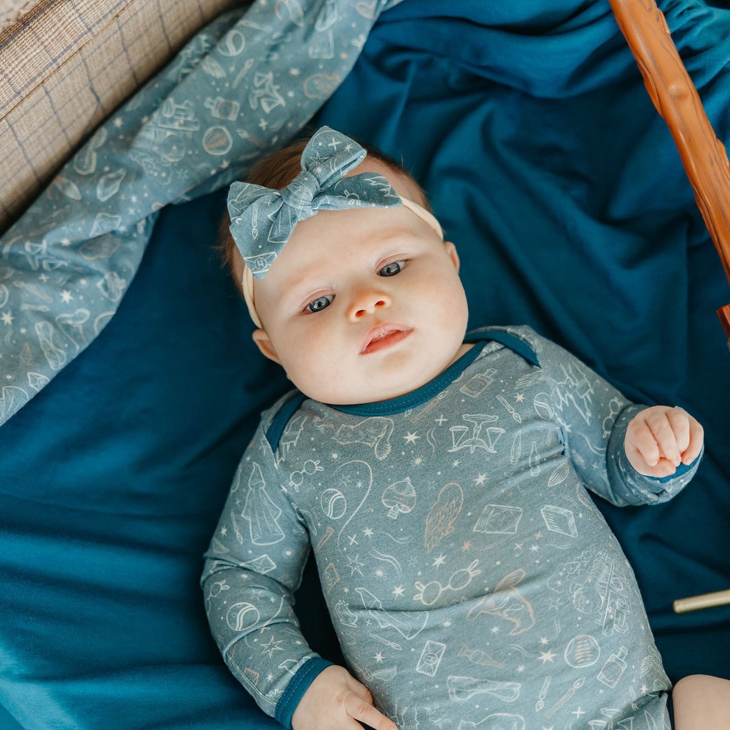 Classic Baby Bow - Hogwarts