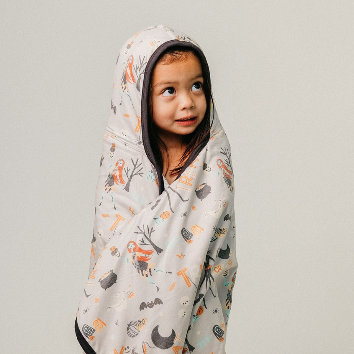 Premium Big Kid Hooded Towel - Nightmare Before Christmas