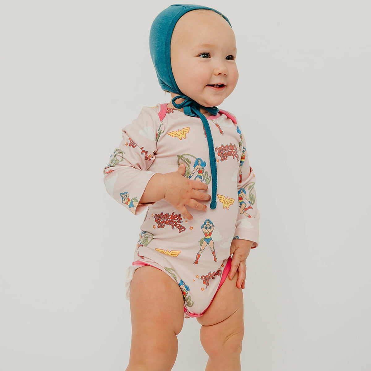 Long Sleeve Bodysuit - Wonder Woman