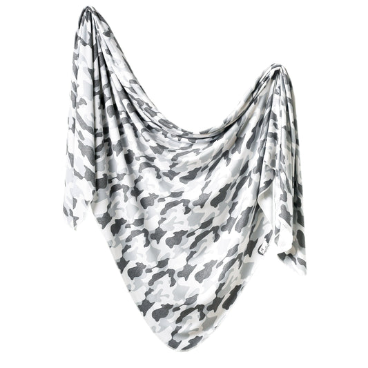 Knit Swaddle Blanket - Gunnar