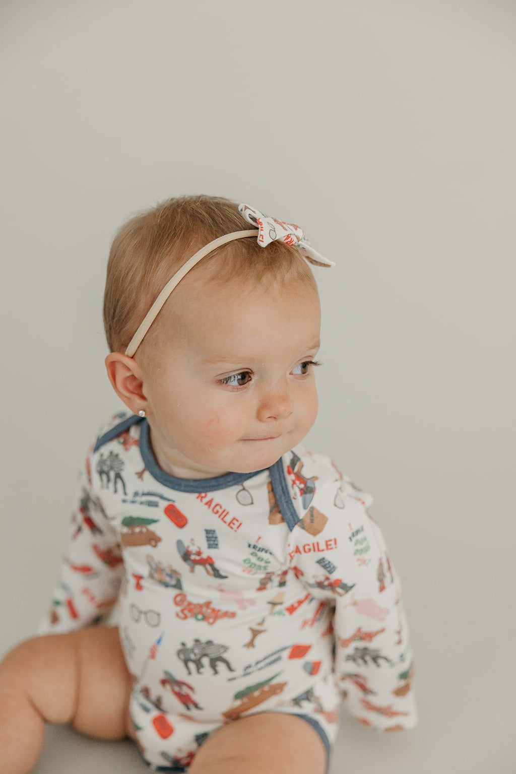 Ribbon Baby Bow - A Christmas Story