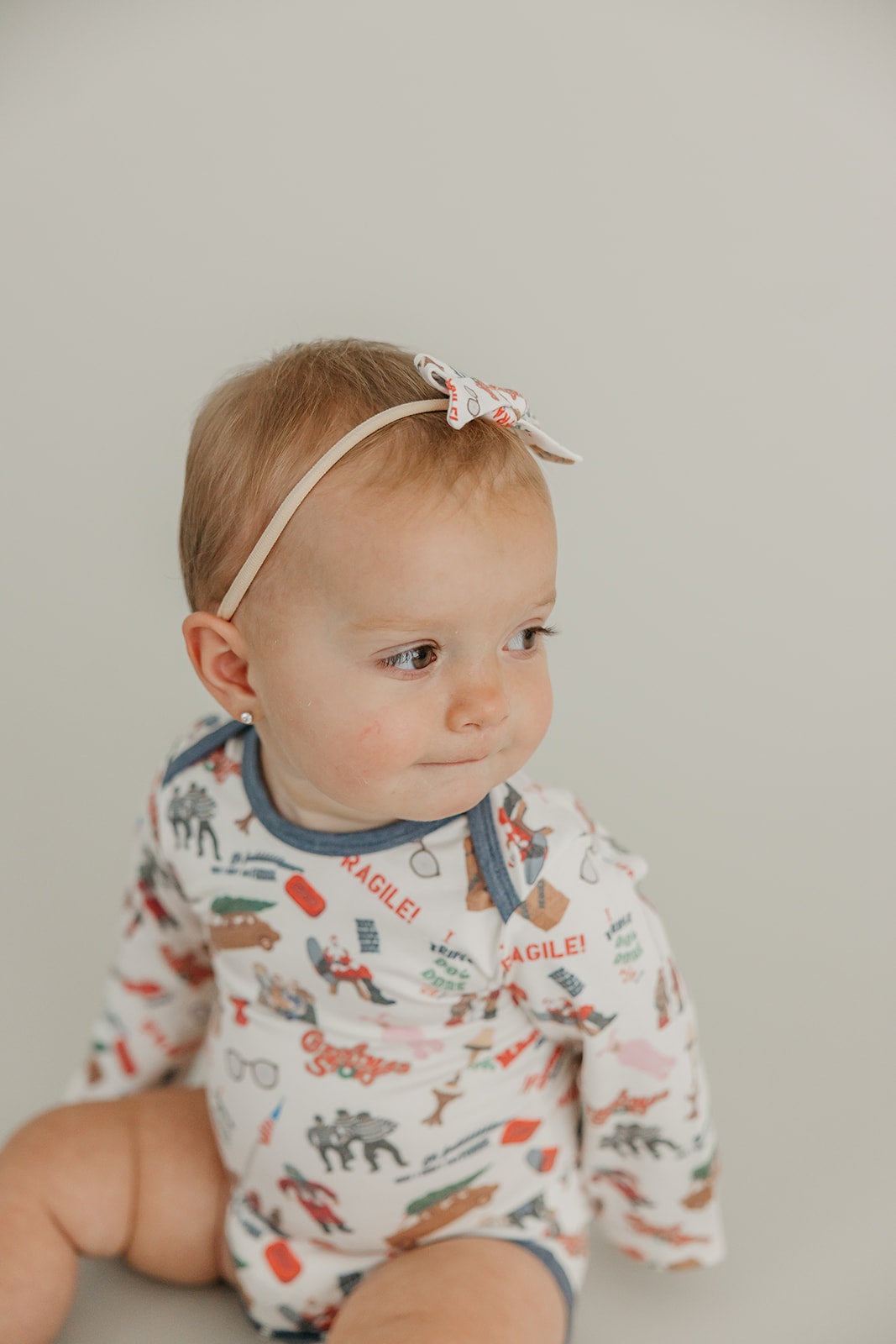 Ribbon Baby Bow - A Christmas Story