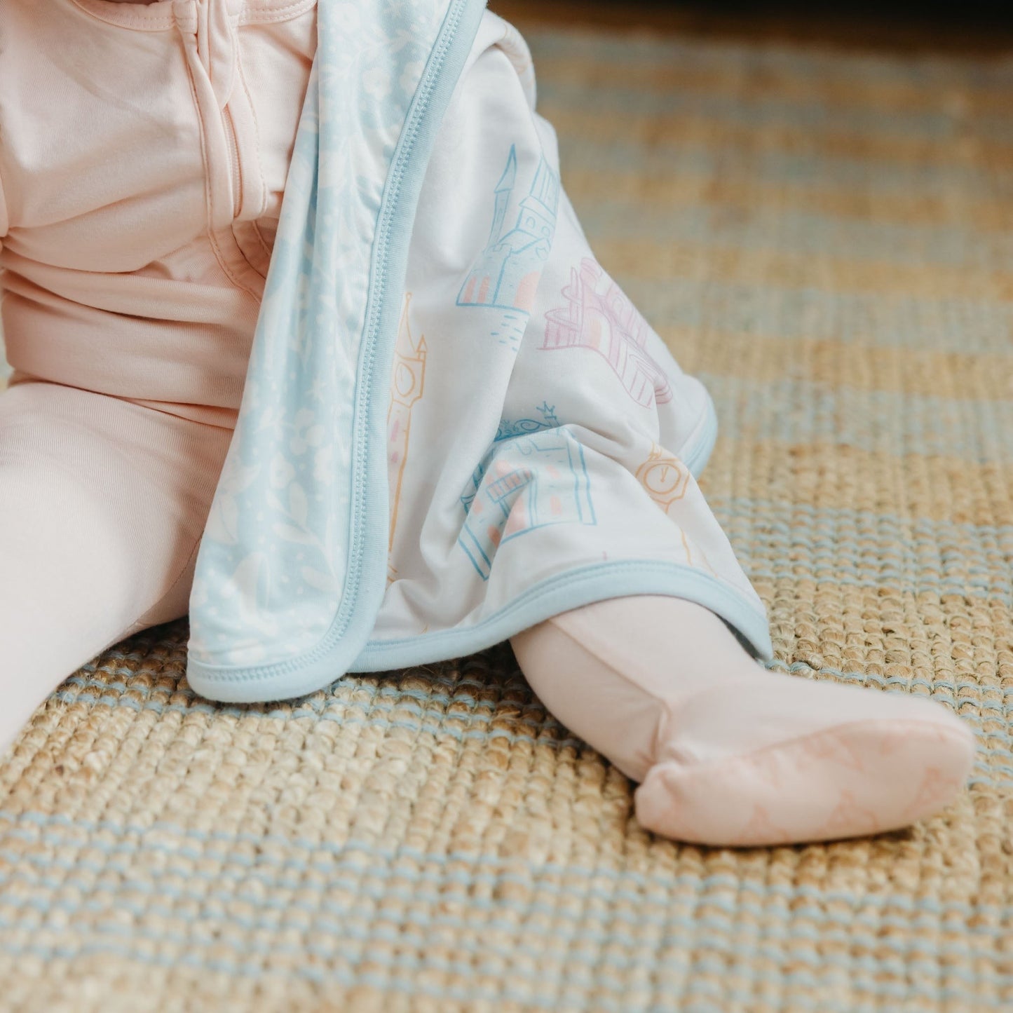 Three-Layer Security Blanket Set - Princess Palaces