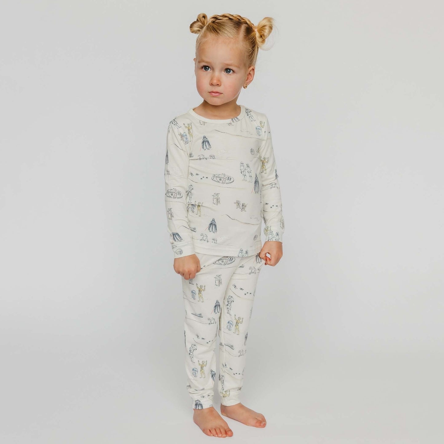 2pc Long Sleeve Pajama Set - Tatooine