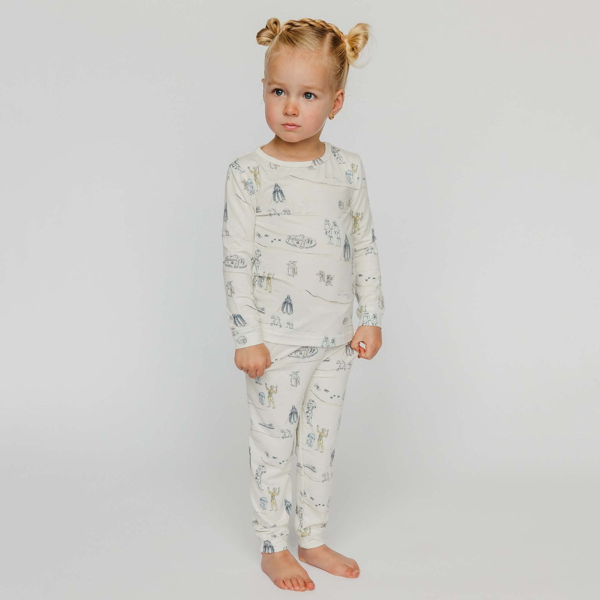 2pc Long Sleeve Pajama Set - Tatooine