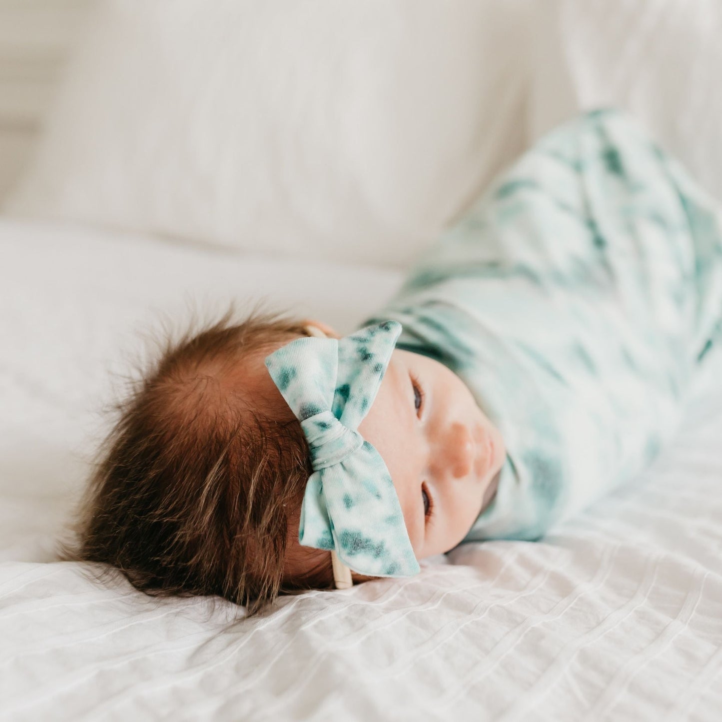 Classic Baby Bow - Bahama