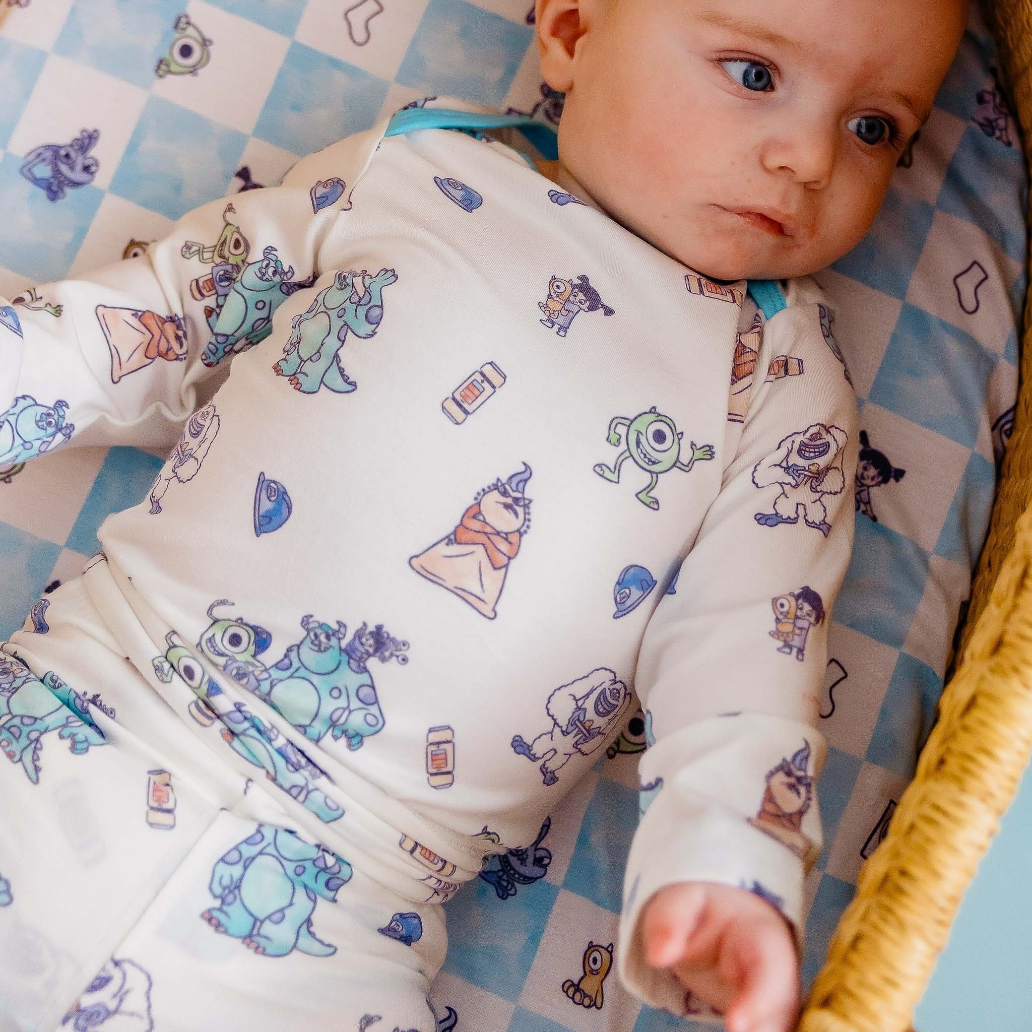 Long Sleeve Bodysuit - Monsters, Inc. Friends