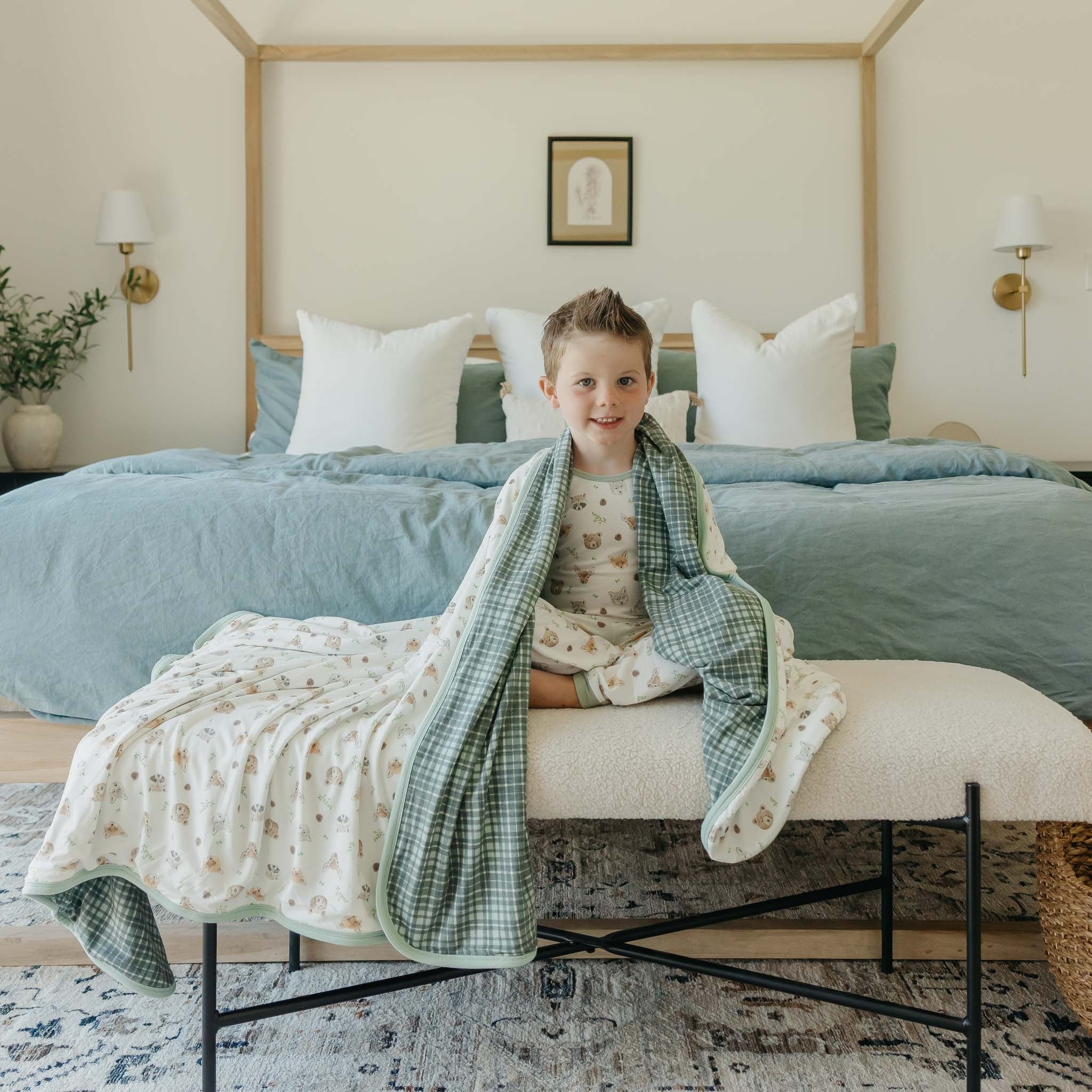 Three-Layer Jumbo Quilt - Wilder