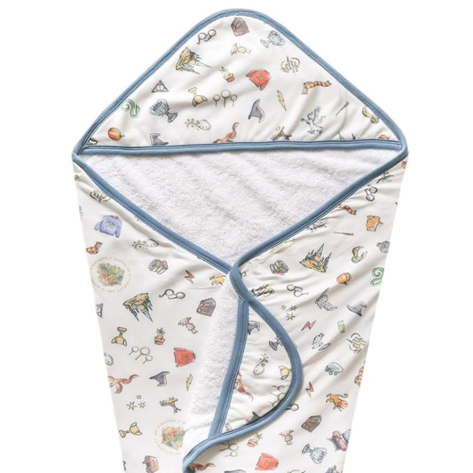 Premium Baby Knit Hooded Towel - Wizarding World
