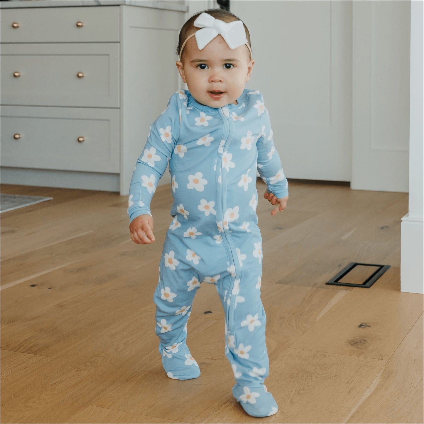 Zip-Up Footie Pajama - Della