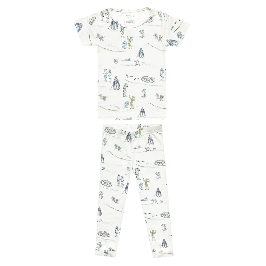 2pc Short Sleeve Pajamas with Pants - Tatooine