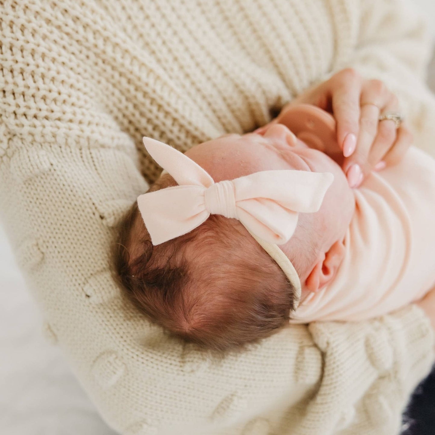 Classic Baby Bow - Blush