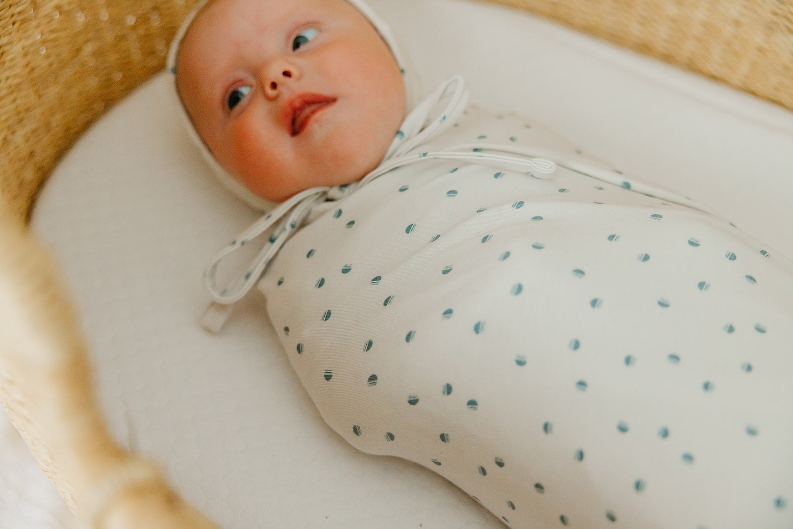 Knit Swaddle Blanket - Haze