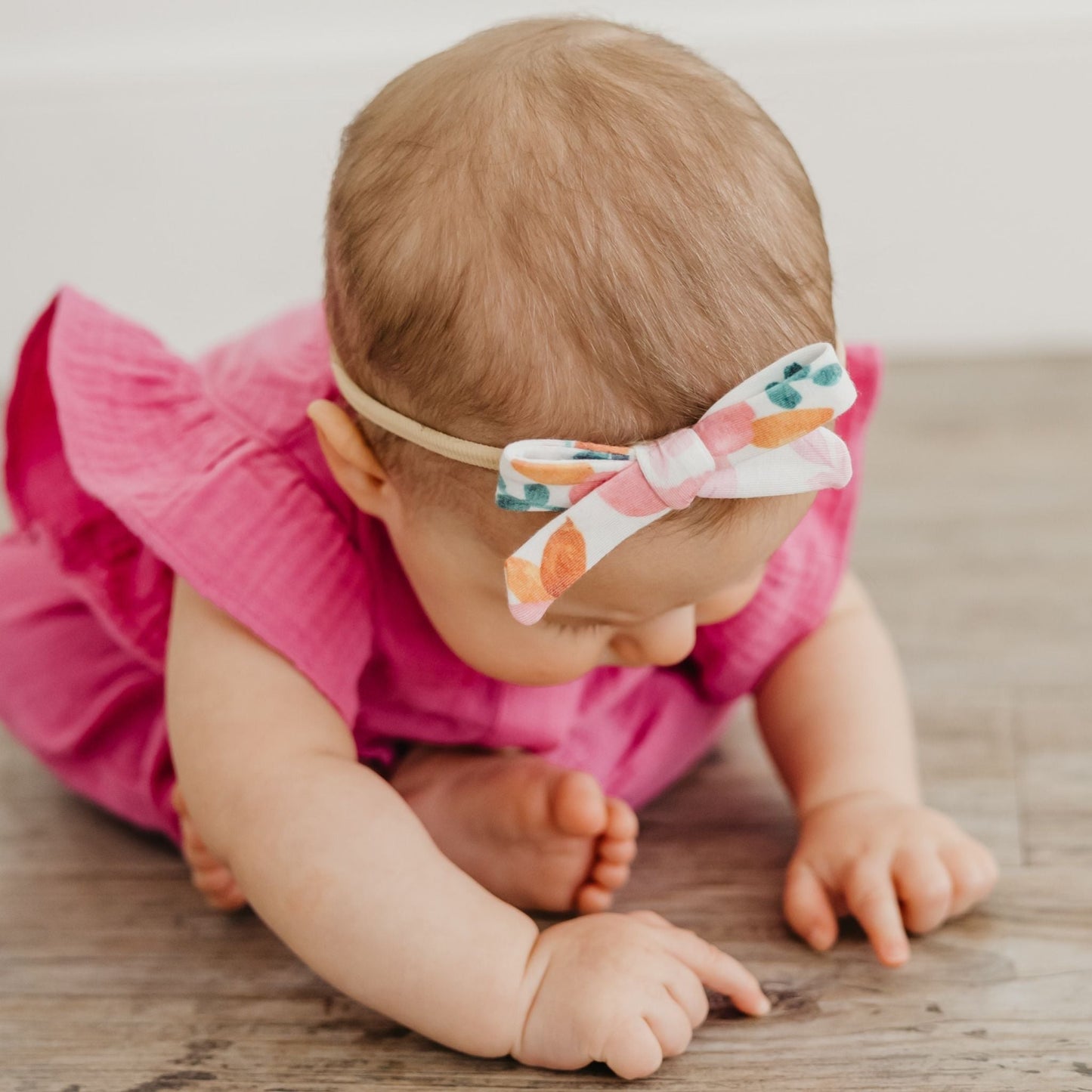 Ribbon Baby Bow - Siena