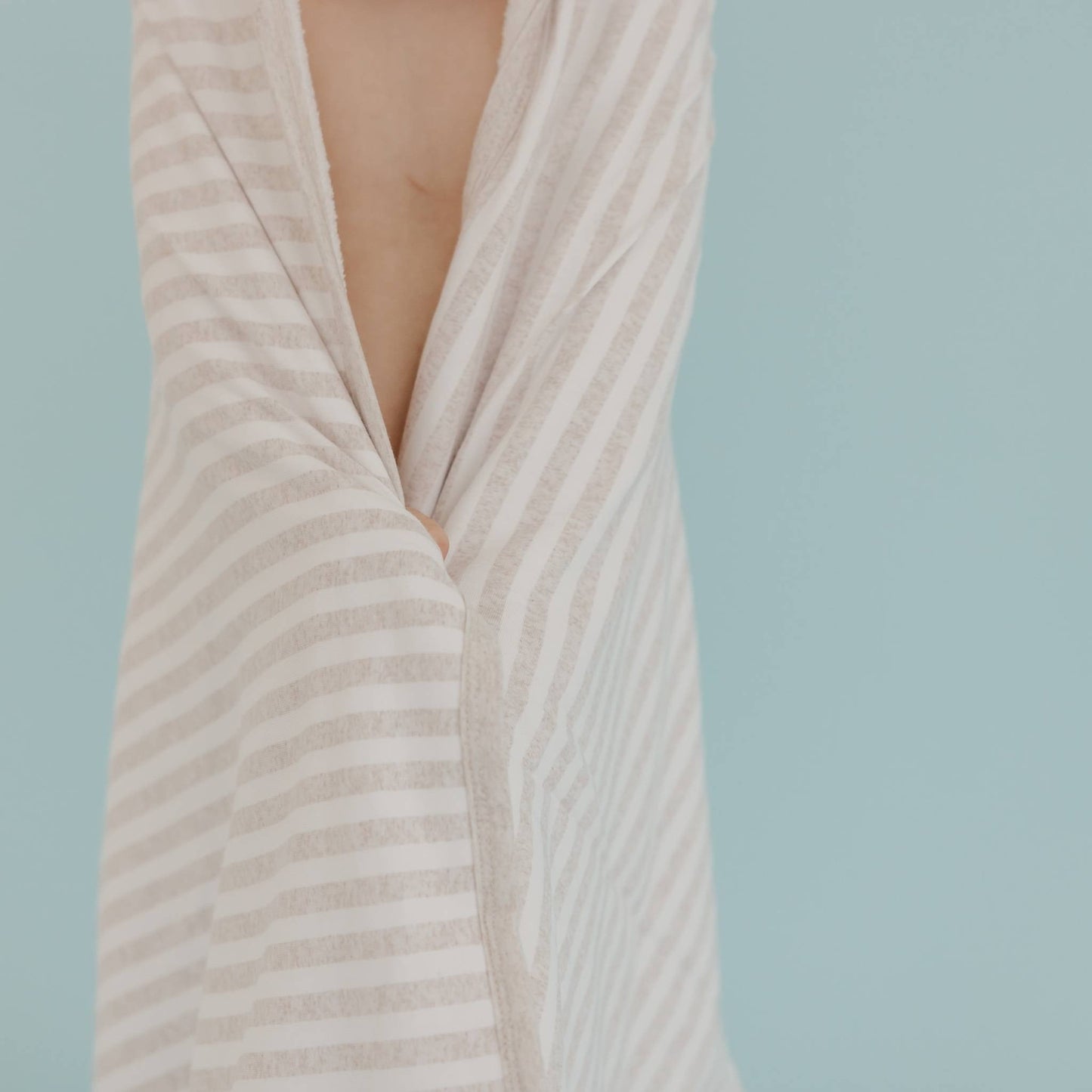 Premium Baby Knit Hooded Towel - Coastal