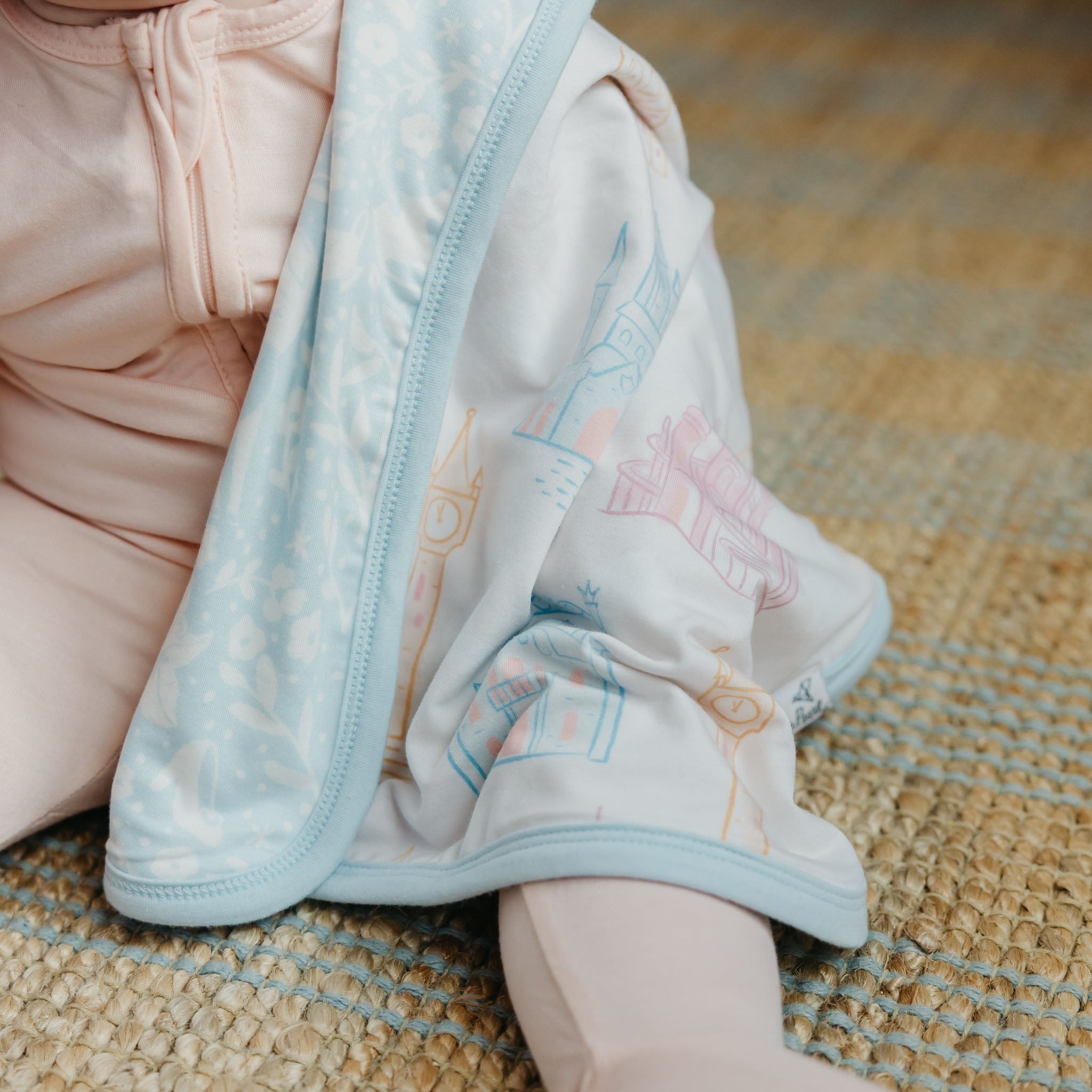 Three-Layer Security Blanket Set - Princess Palaces