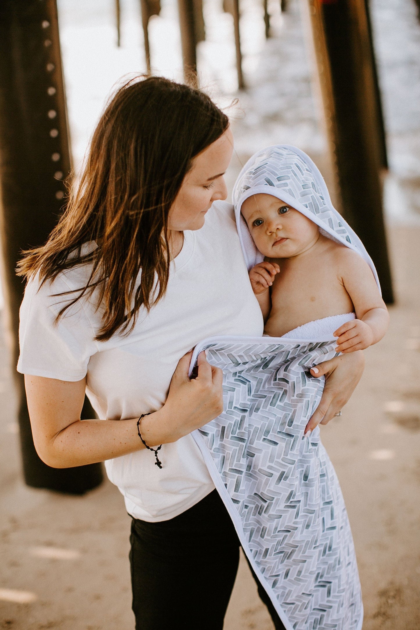 Premium Baby Knit Hooded Towel - Alta