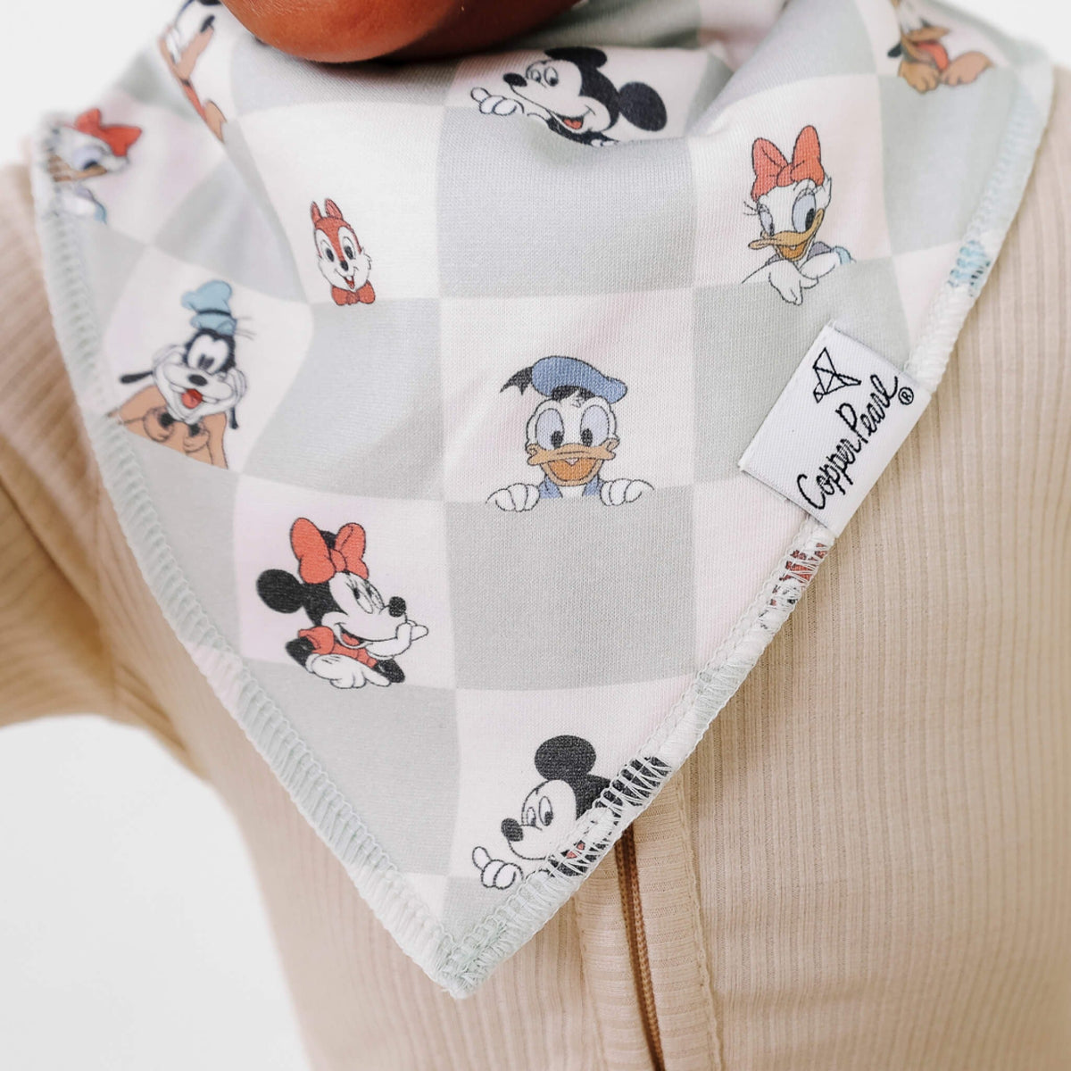 4 Pack Baby Bandana Bibs - Mickey Mouse and Friends