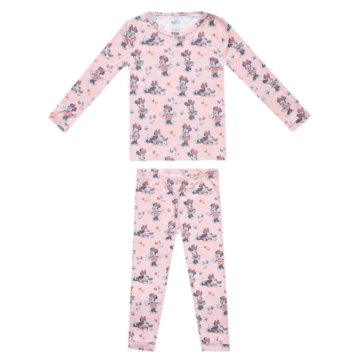 2pc Long Sleeve Pajama Set - Minnie Mouse