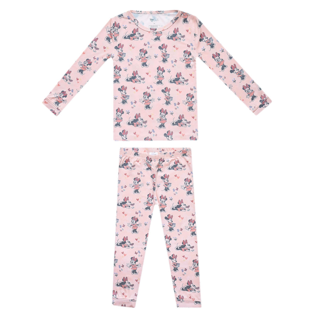 2pc Long Sleeve Pajama Set - Minnie Mouse