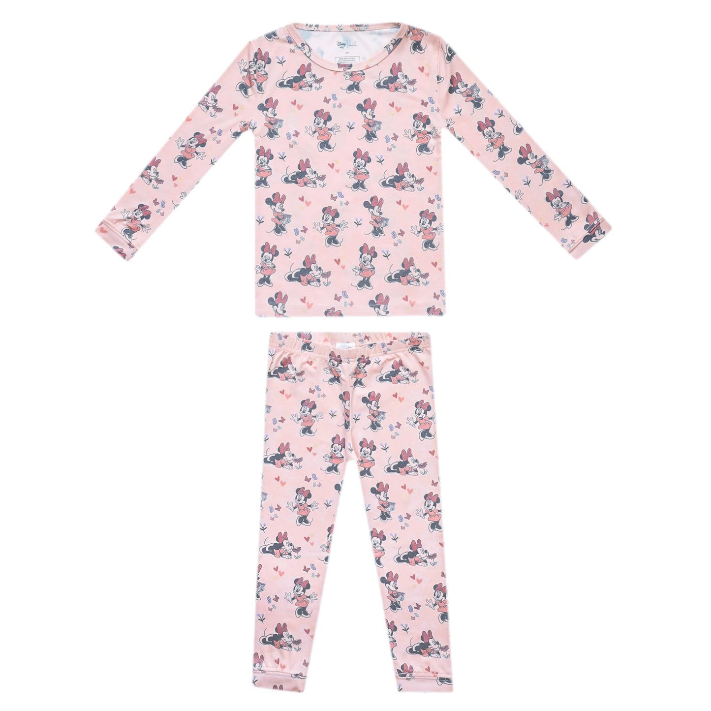 2pc Long Sleeve Pajama Set - Minnie Mouse