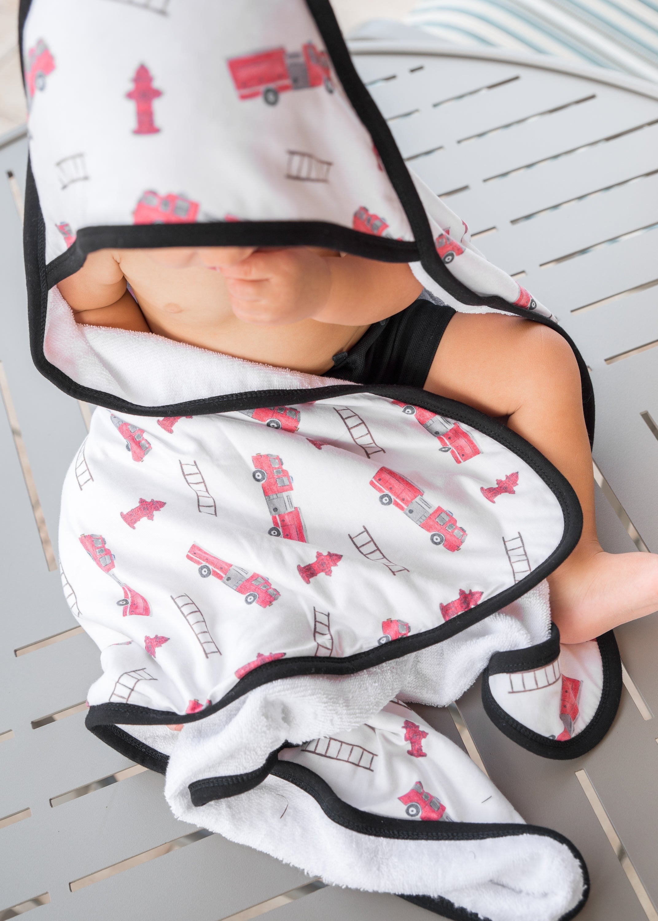 Premium Baby Knit Hooded Towel - Chief
