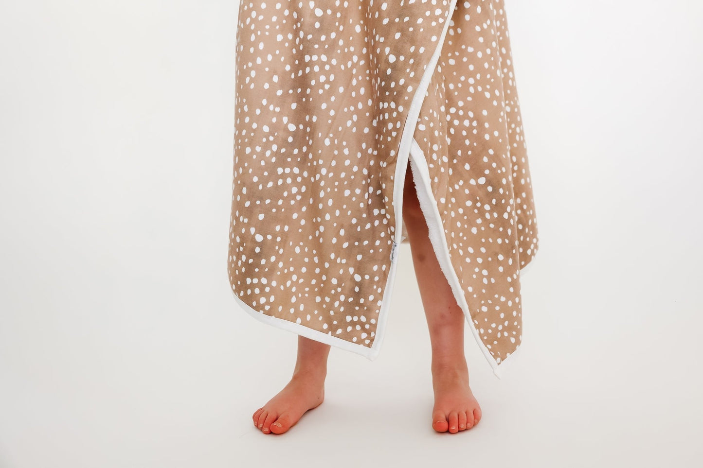 Premium Big Kid Hooded Towel - Fawn