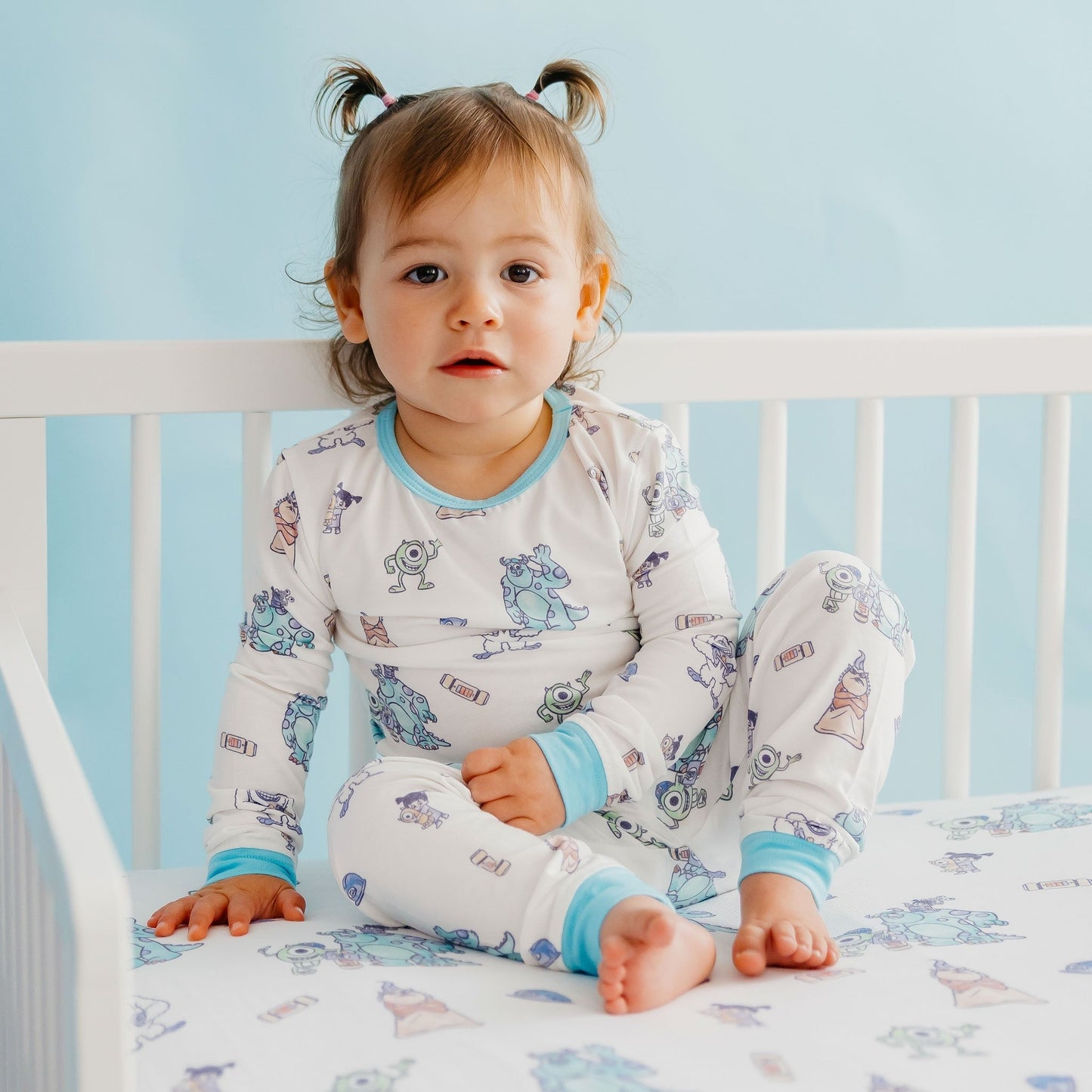 2pc Long Sleeve Pajama Set - Monsters, Inc. Friends