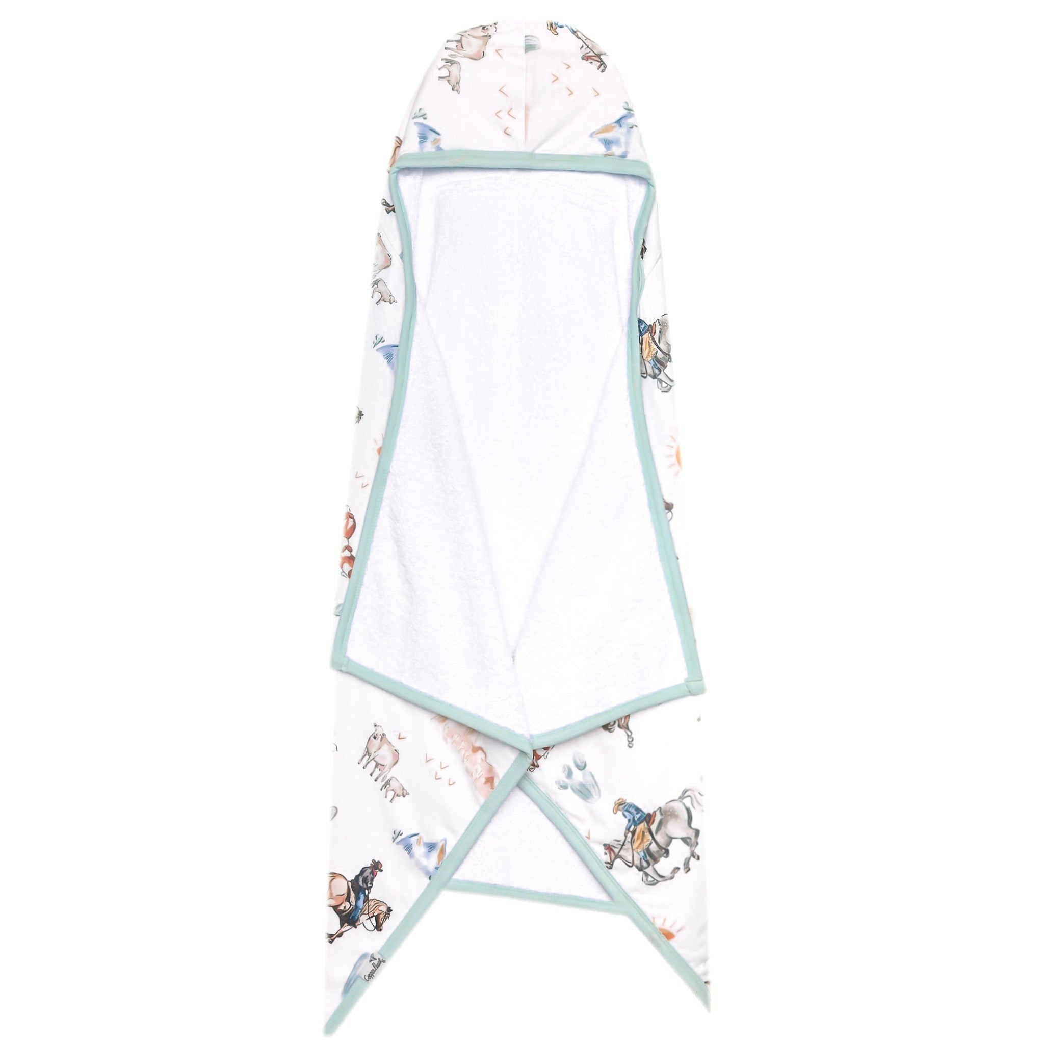 Premium Big Kid Hooded Towel - Boone
