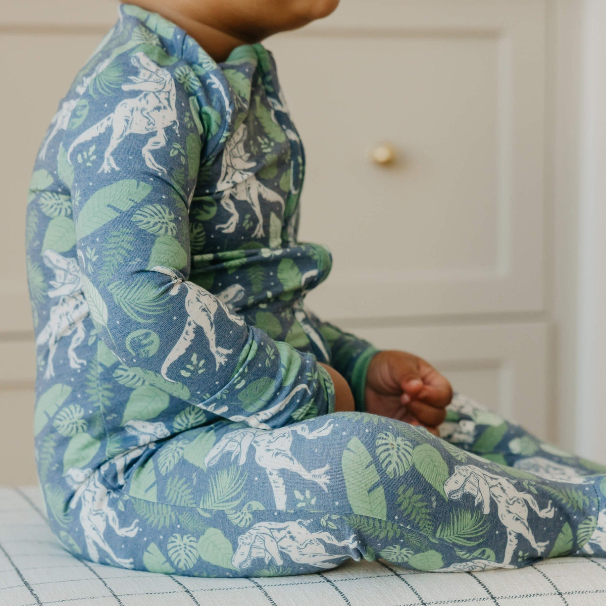 Zip-Up Footie Pajama - Jurassic Park