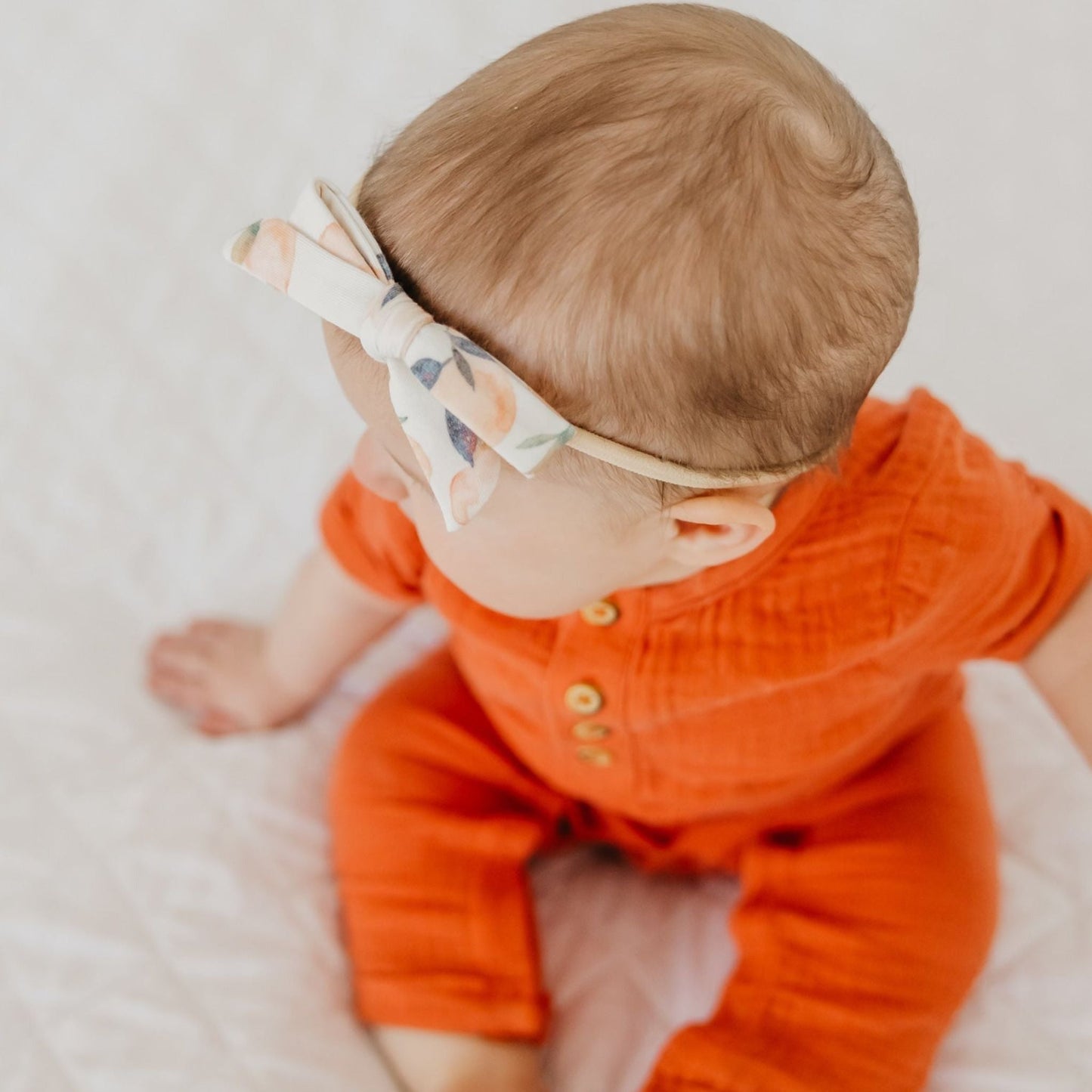 Ribbon Baby Bow - Caroline