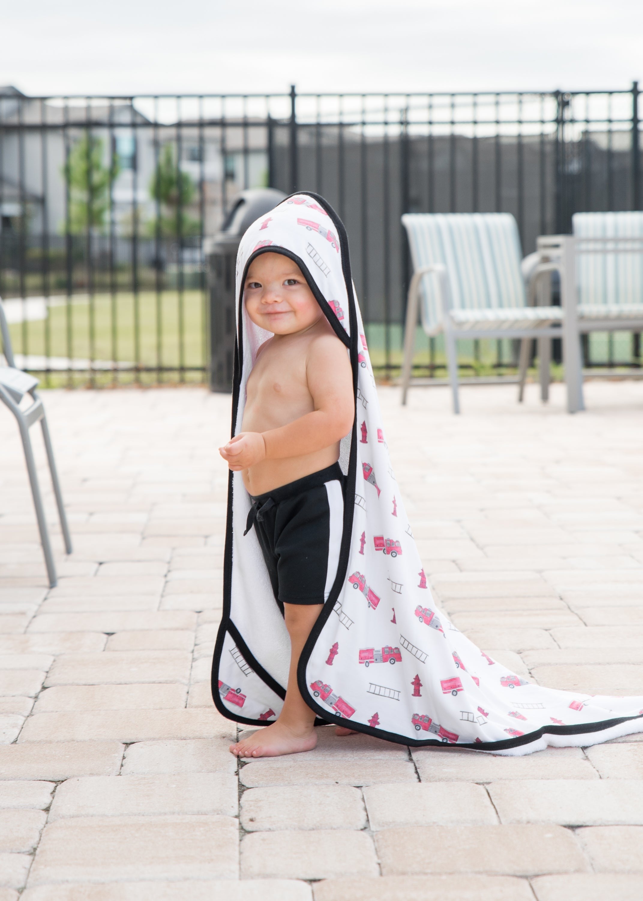 Premium Baby Knit Hooded Towel - Chief