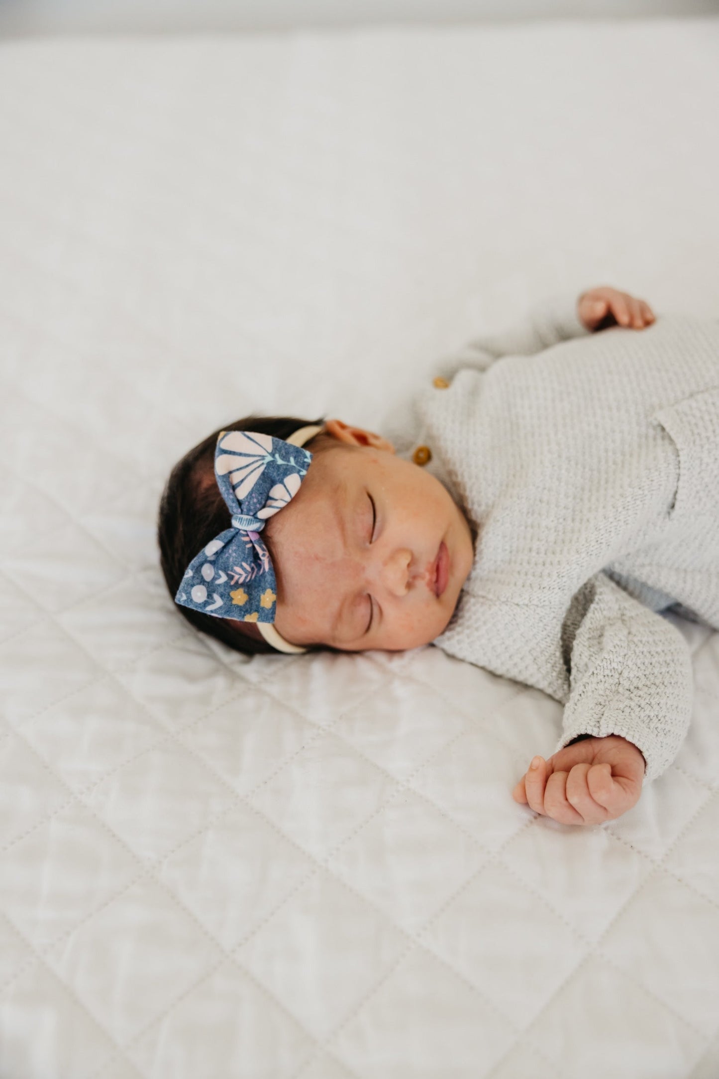 Bowtie Baby Bow - Meadow