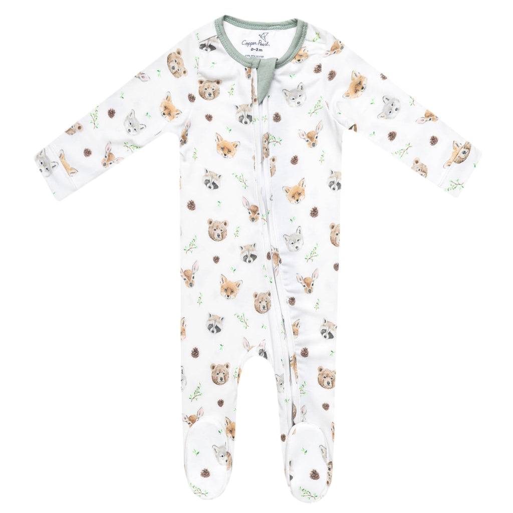 Zip-Up Footie Pajama - Wilder