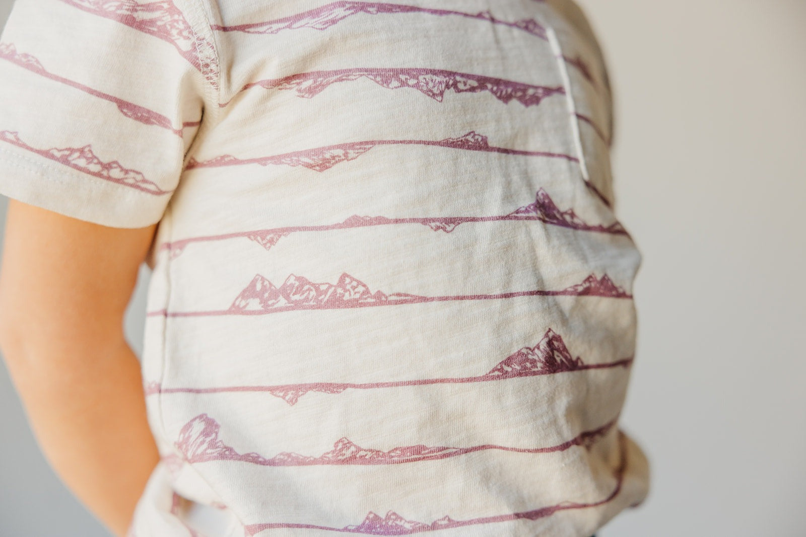Cotton Pocket Tee - Teton in Pink