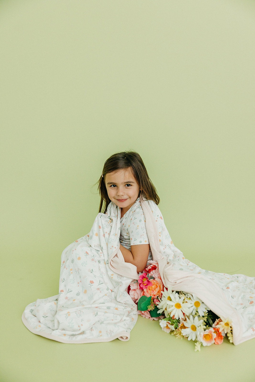 Three-Layer Jumbo Quilt - Mabel