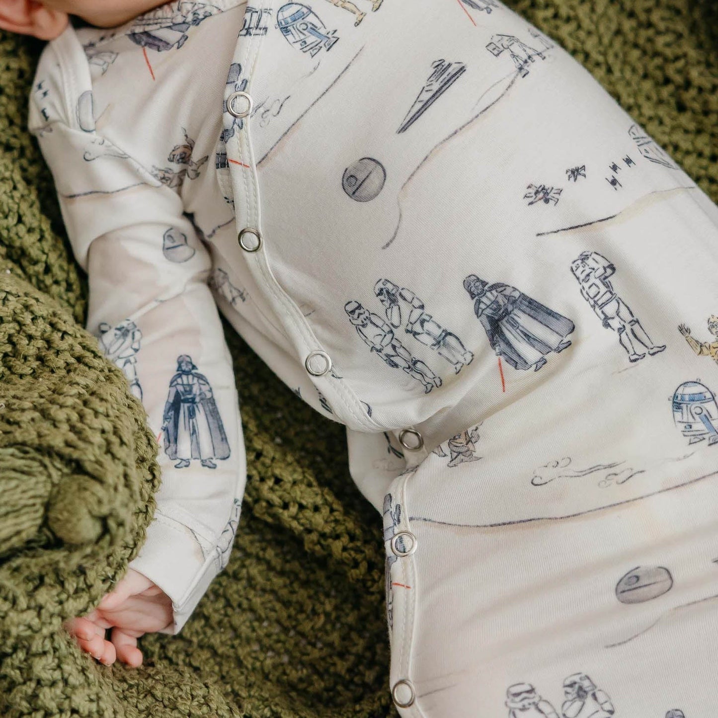 Newborn Knotted Gown - Tatooine
