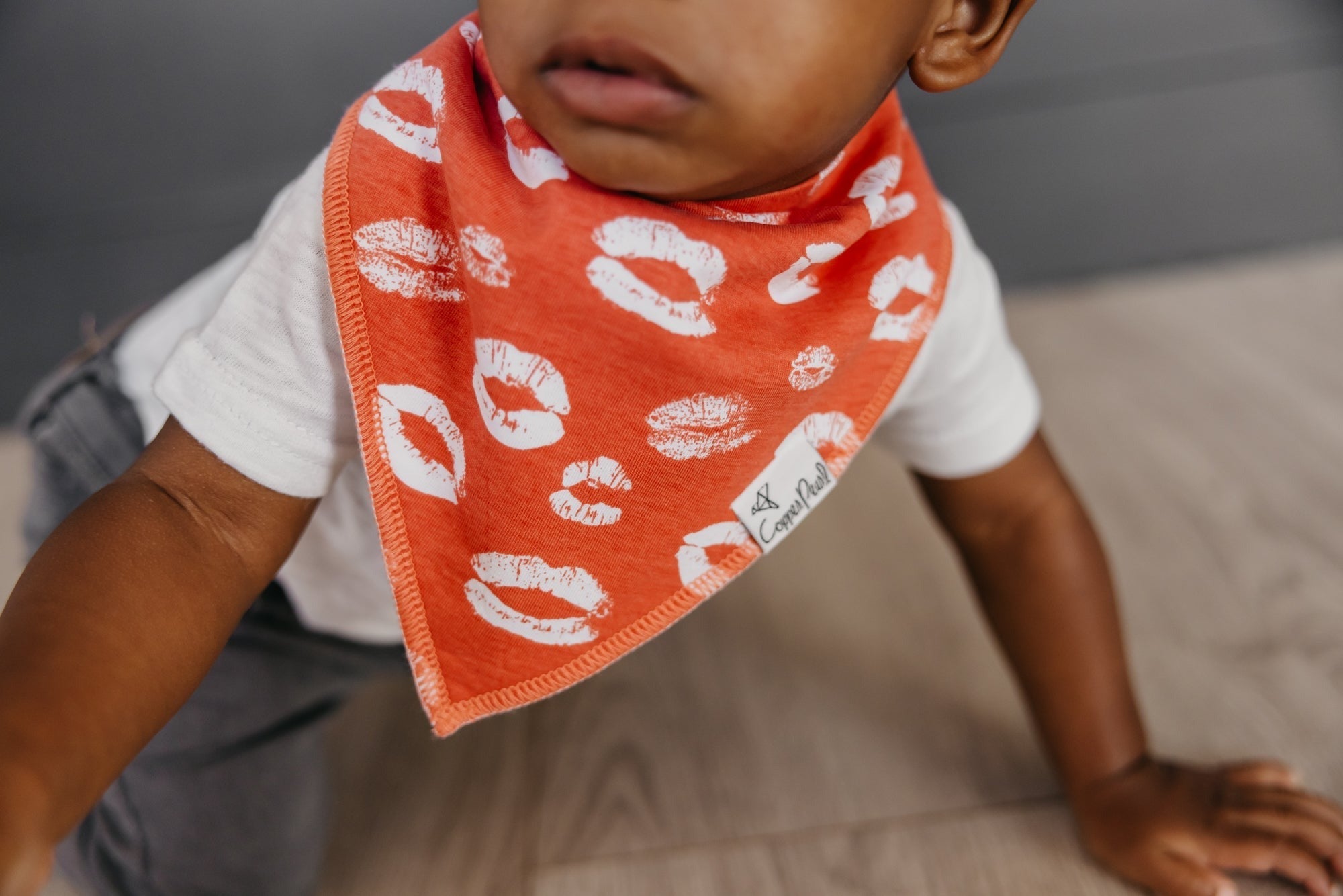 4 Pack Baby Bandana Bibs - Crush