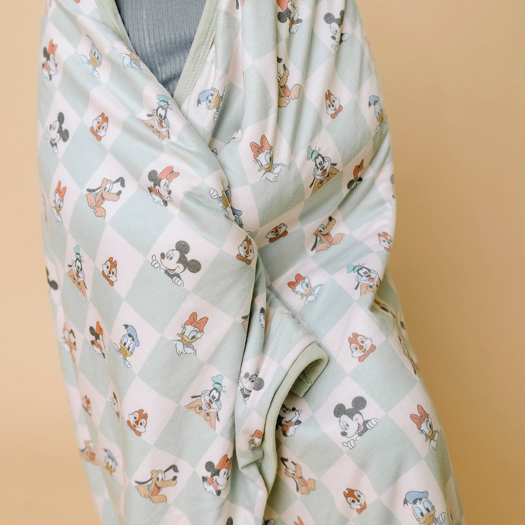 Premium Big Kid Hooded Towel - Mickey Mouse and Friends