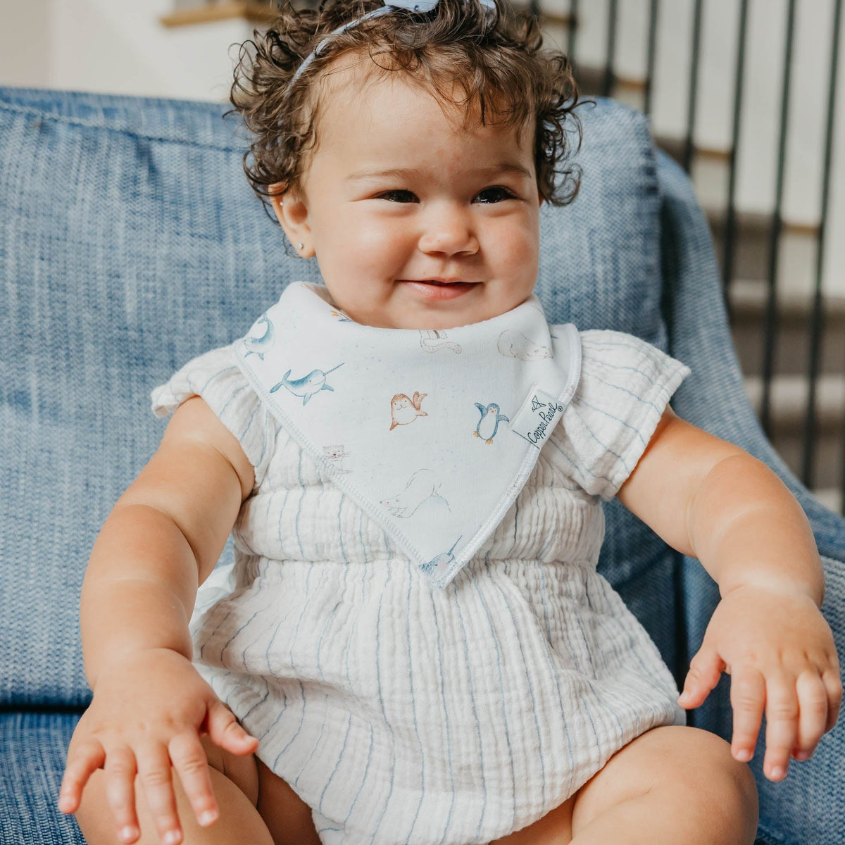4 Pack Baby Bandana Bibs - Arctic Wonder