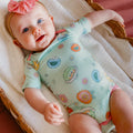 Short Sleeve Bodysuit - Sesame Street Retro Floral