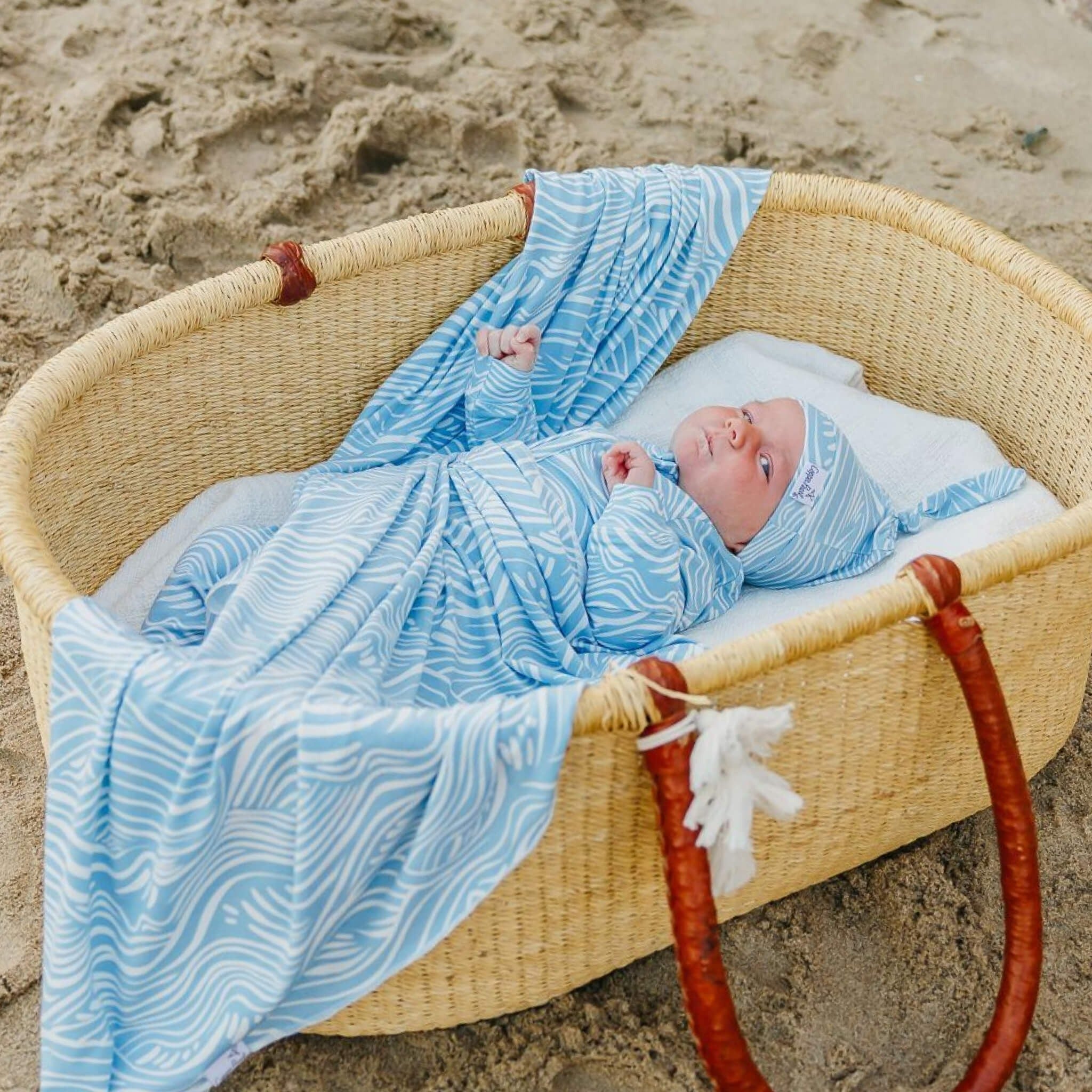Top Knot Hat - Surf