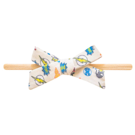 Ribbon Baby Bow - Justice LeagueTM